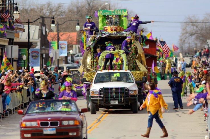 nocona tx mardi gras 2025