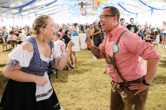 Addison Oktoberfest Tent
