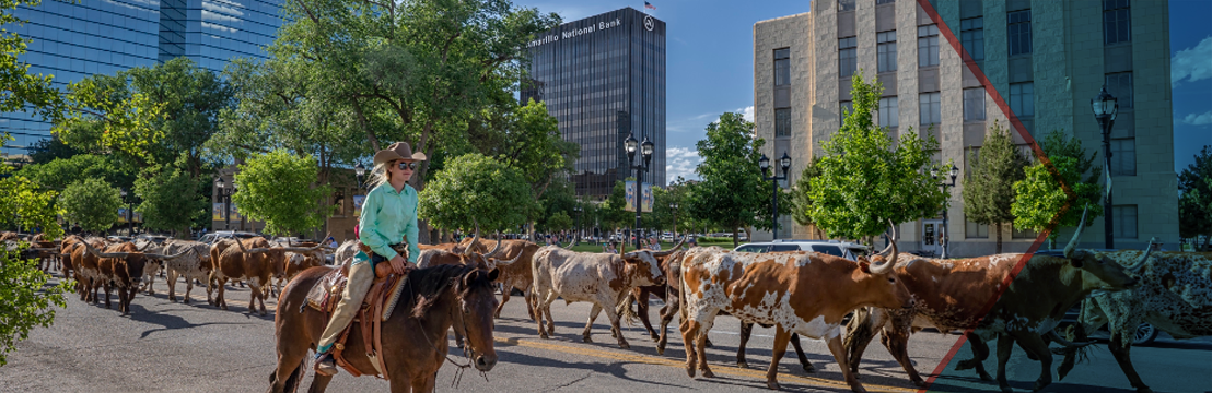 A guide to look like an authentic cowboy, Amarillo, Texas