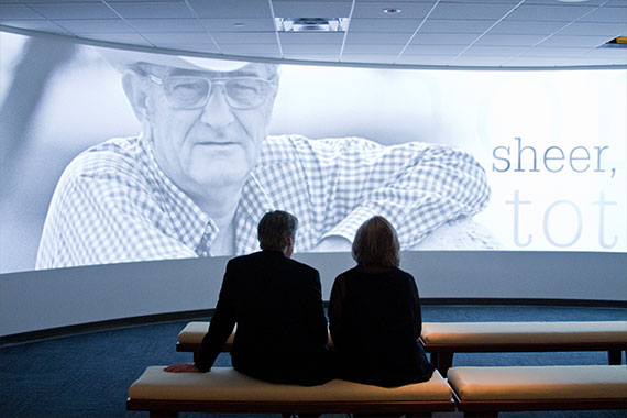 Display at LBJ Presidential Library