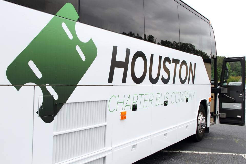 houston charter bus company